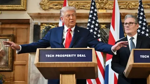 Trump Proposes Starmer Might Employ Military to Control UK Borders